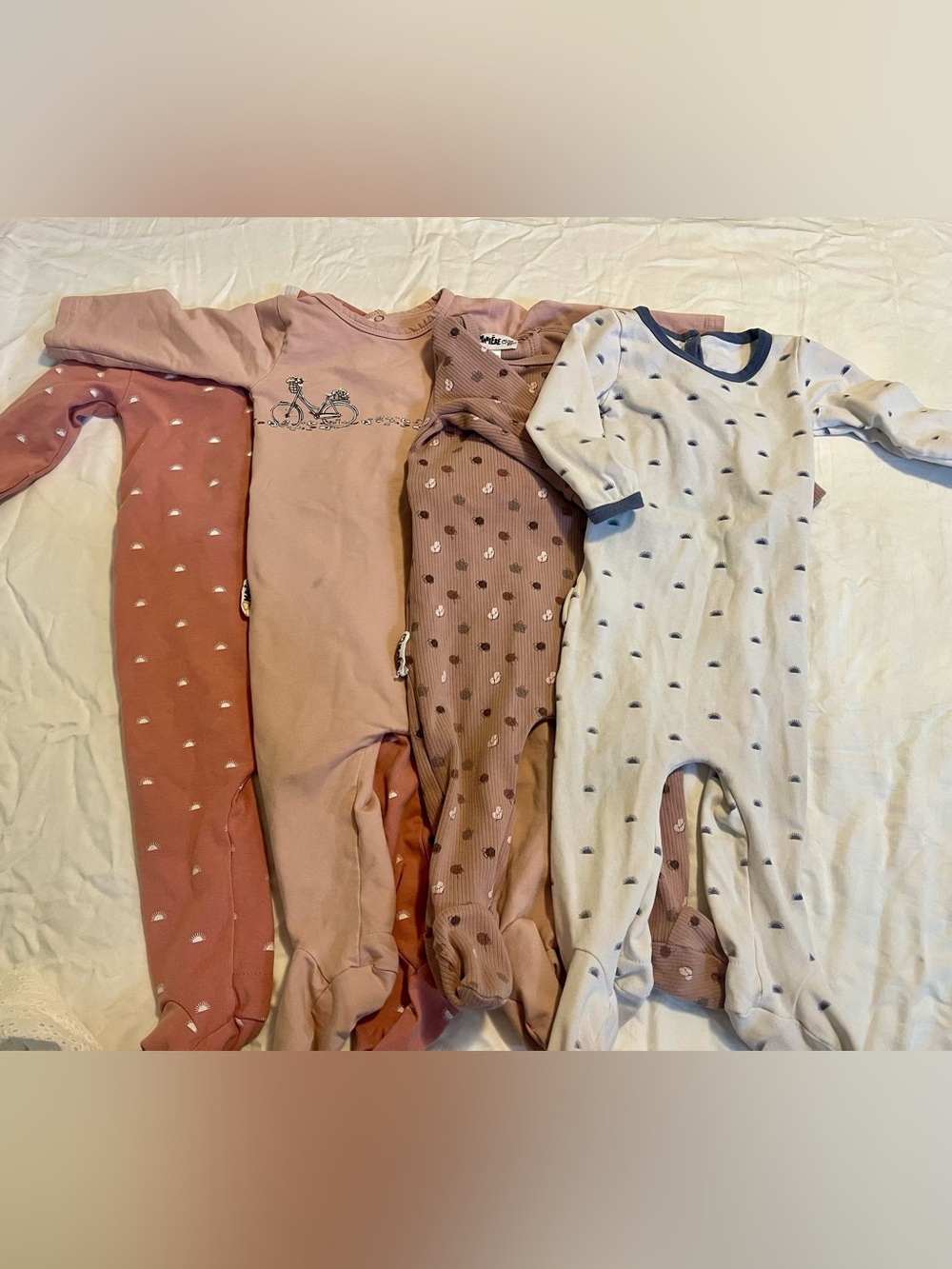 4 Baby Footed One-Piece Sleepers - Maniere (Nordstrom’s)